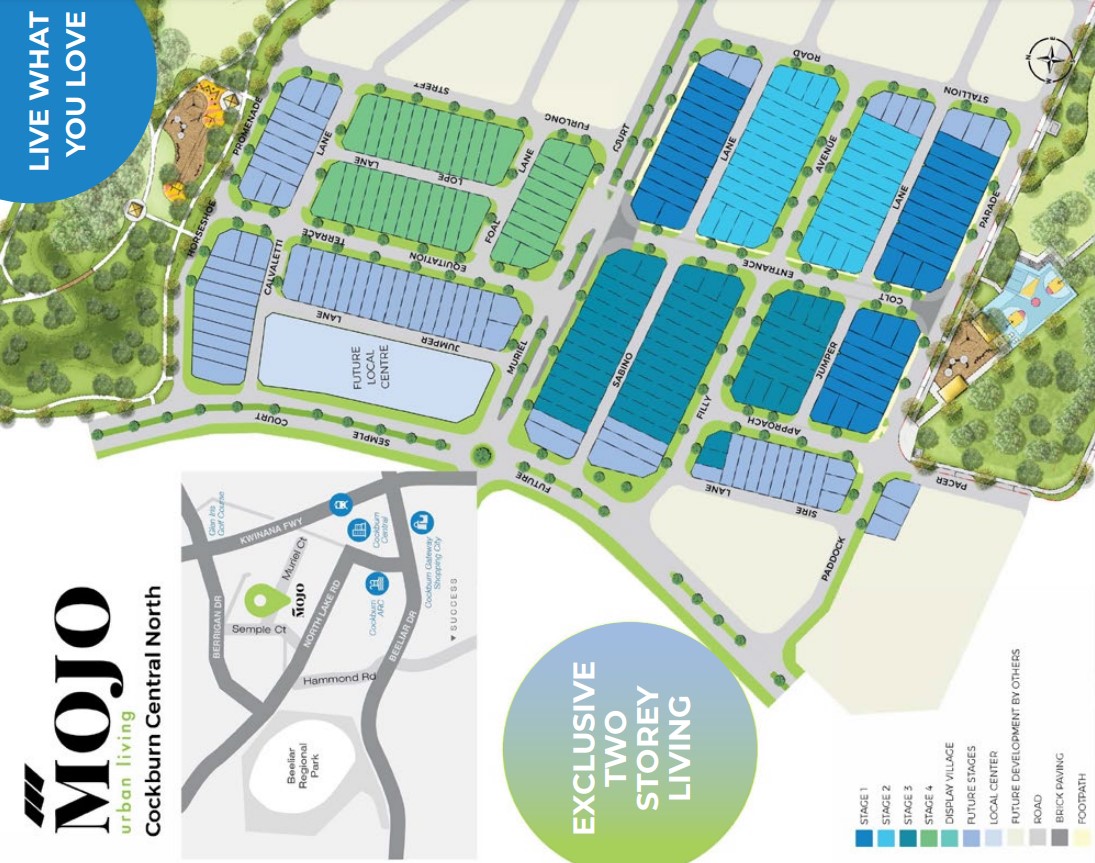 [Land for Sale] Central Park Estate, Cockburn Central OpenLot